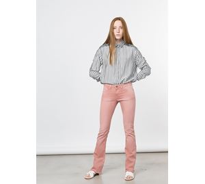 Bsb Vol.2 - Γυναικείο ροζ Παντελόνι BSB DINA BOOL DENIM
