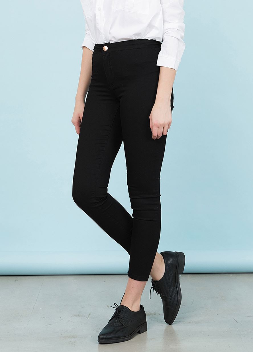 Γυναικείο μαύρο Κολάν BSB VENICE LEGGINGSφωτογραφία3