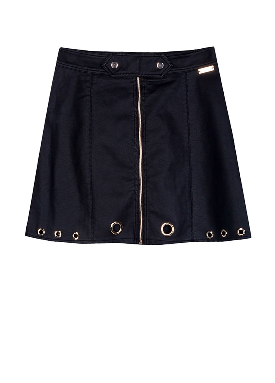 Γυναικεία LEATHER LOOK Φούστα LYNNEφωτογραφία4
