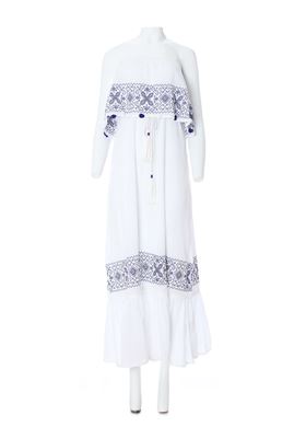 Γυναικείο Φόρεμα BSB λευκό χρώμα
