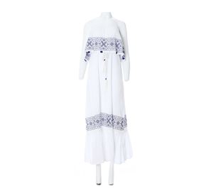 Bsb Vol.4 - Γυναικείο Φόρεμα BSB λευκό χρώμα