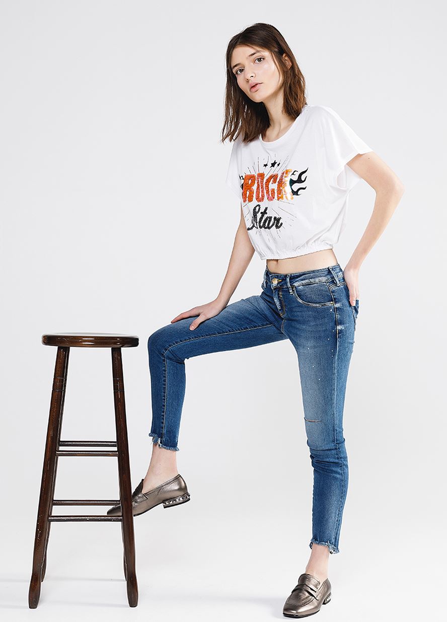 Γυναικείο Παντελόνι BSB SANTE FASHION SPECIALφωτογραφία1