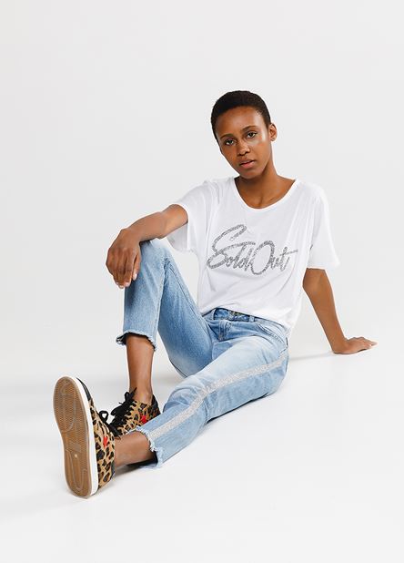 Γυναικείο Παντελόνι BSB MIA DENIM FASHION SPECIAL LIGHT,