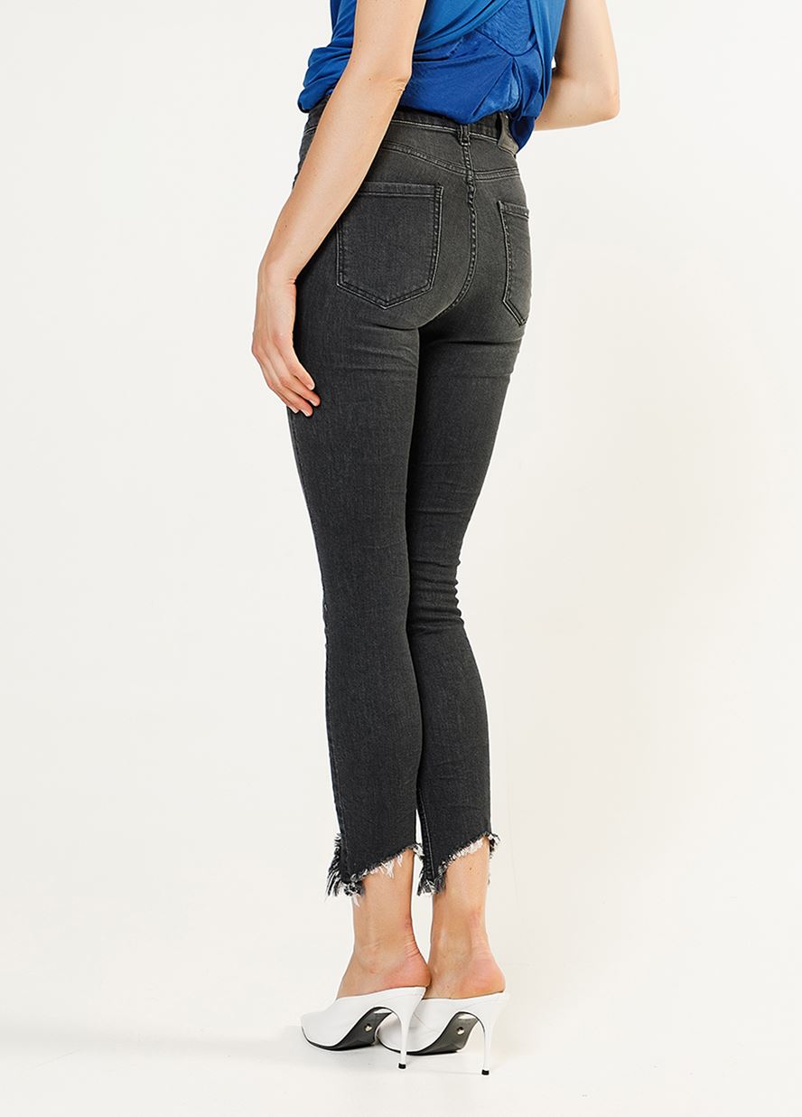 Γυναικείο Παντελόνι BSB VENICE BLACK DENIMφωτογραφία4