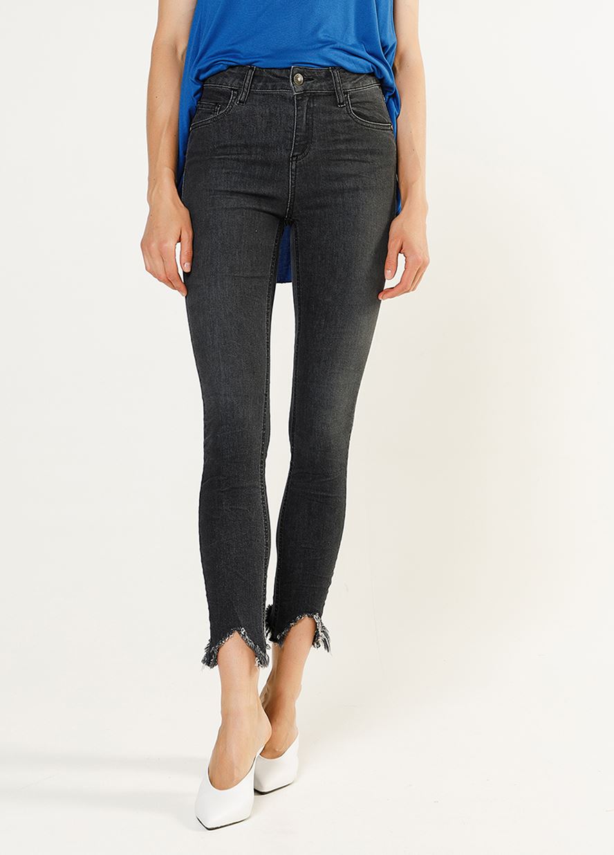 Γυναικείο Παντελόνι BSB VENICE BLACK DENIMφωτογραφία5