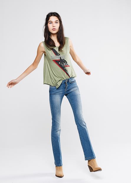 Γυναικείο Παντελόνι BSB SOPHIE DENIM