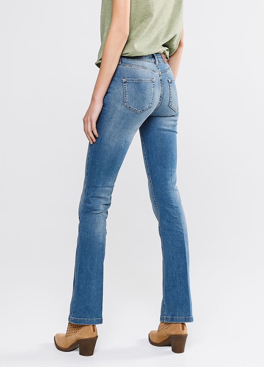 Γυναικείο Παντελόνι BSB SOPHIE DENIMφωτογραφία4