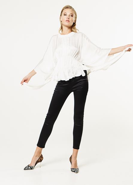 Γυναικείο Παντελόνι BSB SATIN GABARDINE