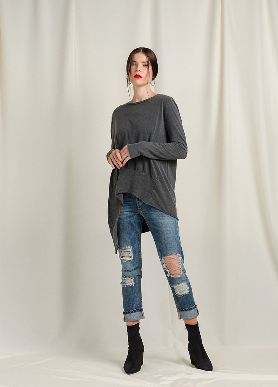 Γυναικείο Παντελόνι Denim BSBφωτογραφία2