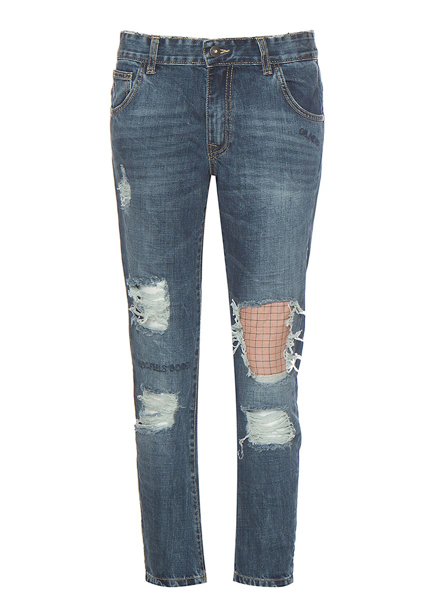 Γυναικείο Παντελόνι Denim BSBφωτογραφία4