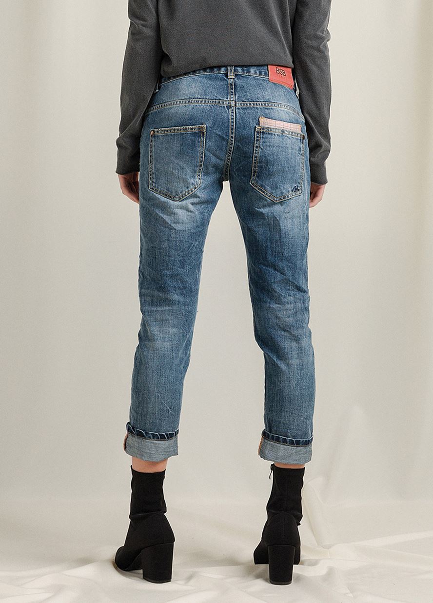 Γυναικείο Παντελόνι Denim BSBφωτογραφία5