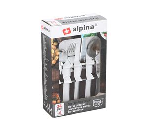 Kitchen Accessories - Σετ Μαχαιροπίρουνα Σερβιρίσματος 24 Τεμ. Alpina Switzerland