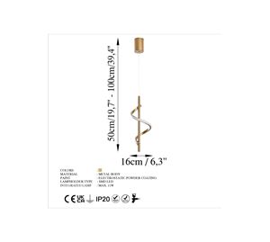 Deco Lighting - Πολυέλαιος Opviq Deco Lighting