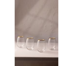 Kitchen Offers - Σετ Ποτήρια 4 Τεμ. Hermia Kitchen Offers