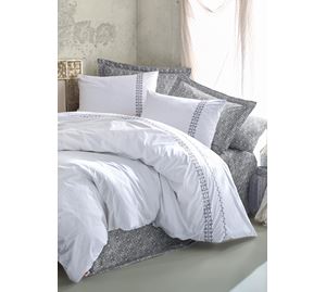Bedding & Bathroom Boutique Bedding & Bathroom Boutique - Σετ Σεντόνι Διπλό & Παπλωματοθήκη Foutastic