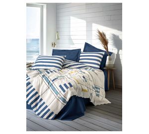 Bedding & Bathroom Shop Bedding & Bathroom Shop - Σετ Μονή Παπλωματοθήκη Ranforce Foutastic