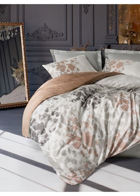 Σετ Διπλή Παπλωματοθήκη Σατέν Foutastic