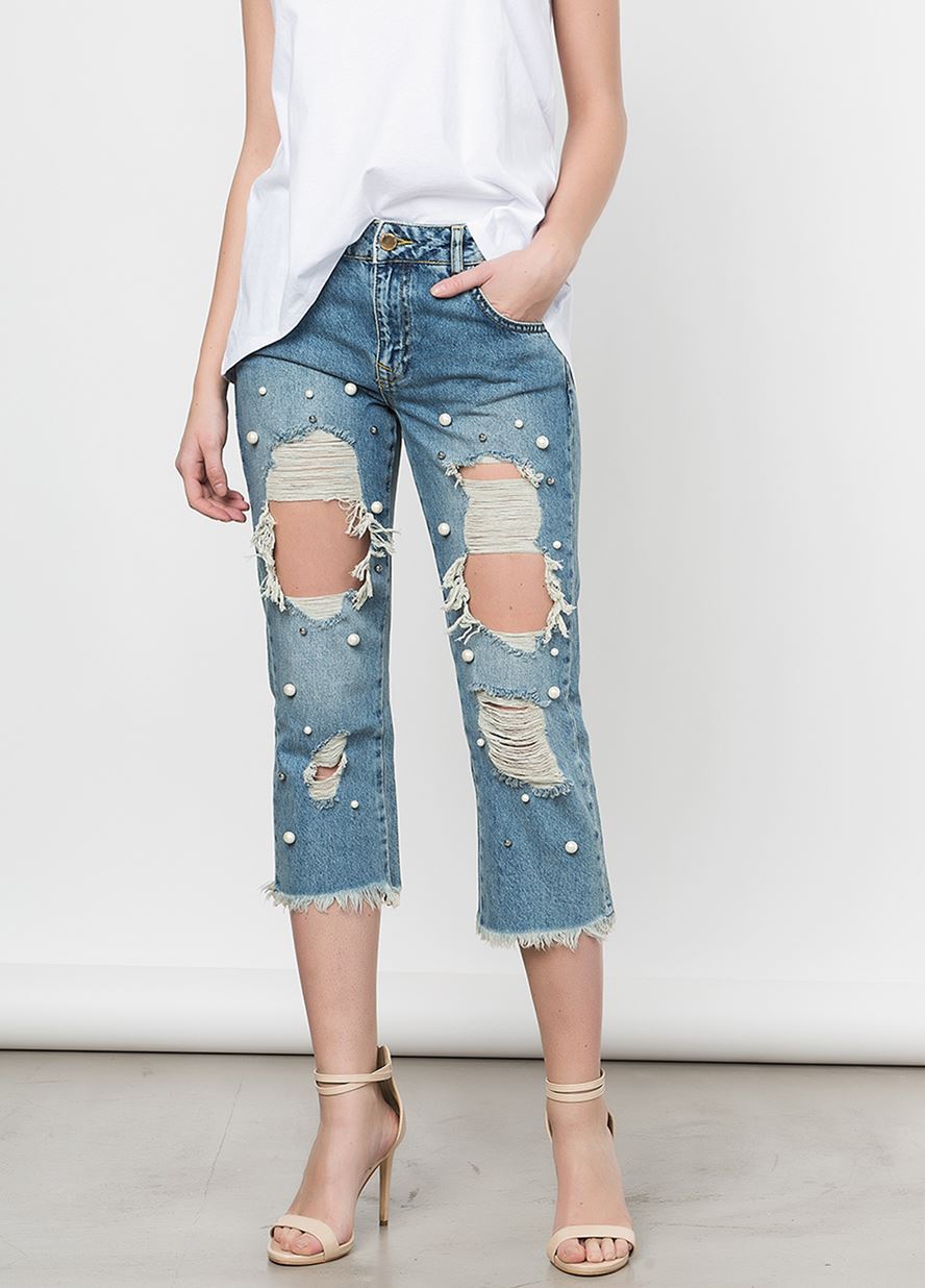 Γυναικείο LUCIA CROPPED Παντελόνι BSBφωτογραφία2