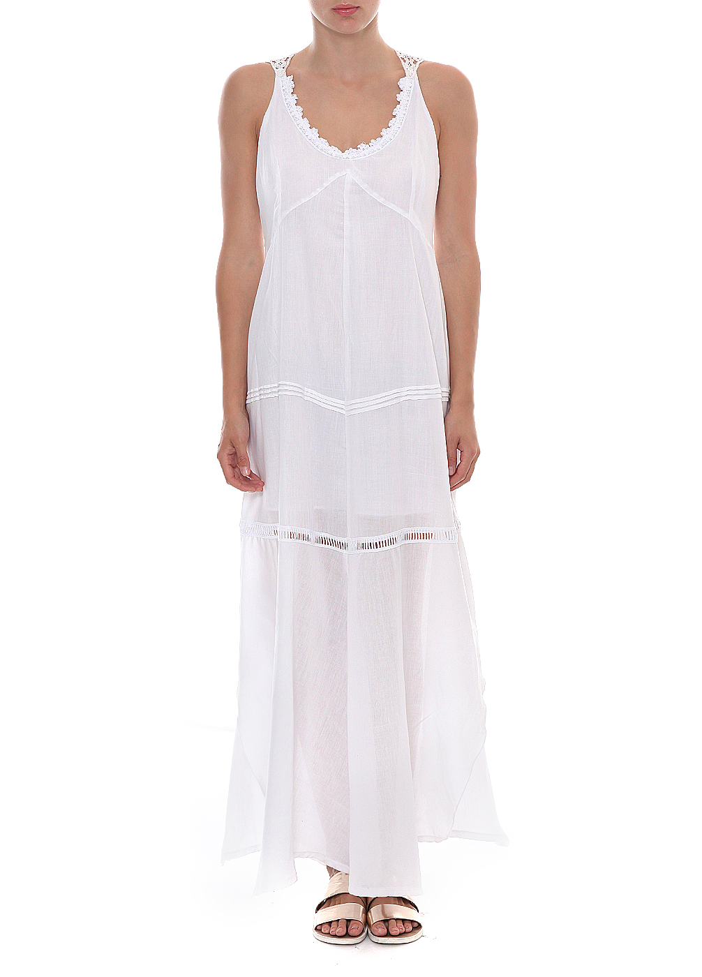 Fashion Bazaar Vol.1 Fashion Bazaar Vol.1 - Λευκό Μακρύ Φόρεμα MYMOO