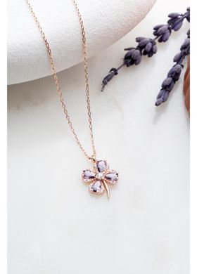 Γυναικείο Ασημένιο Κολιέ Veronica