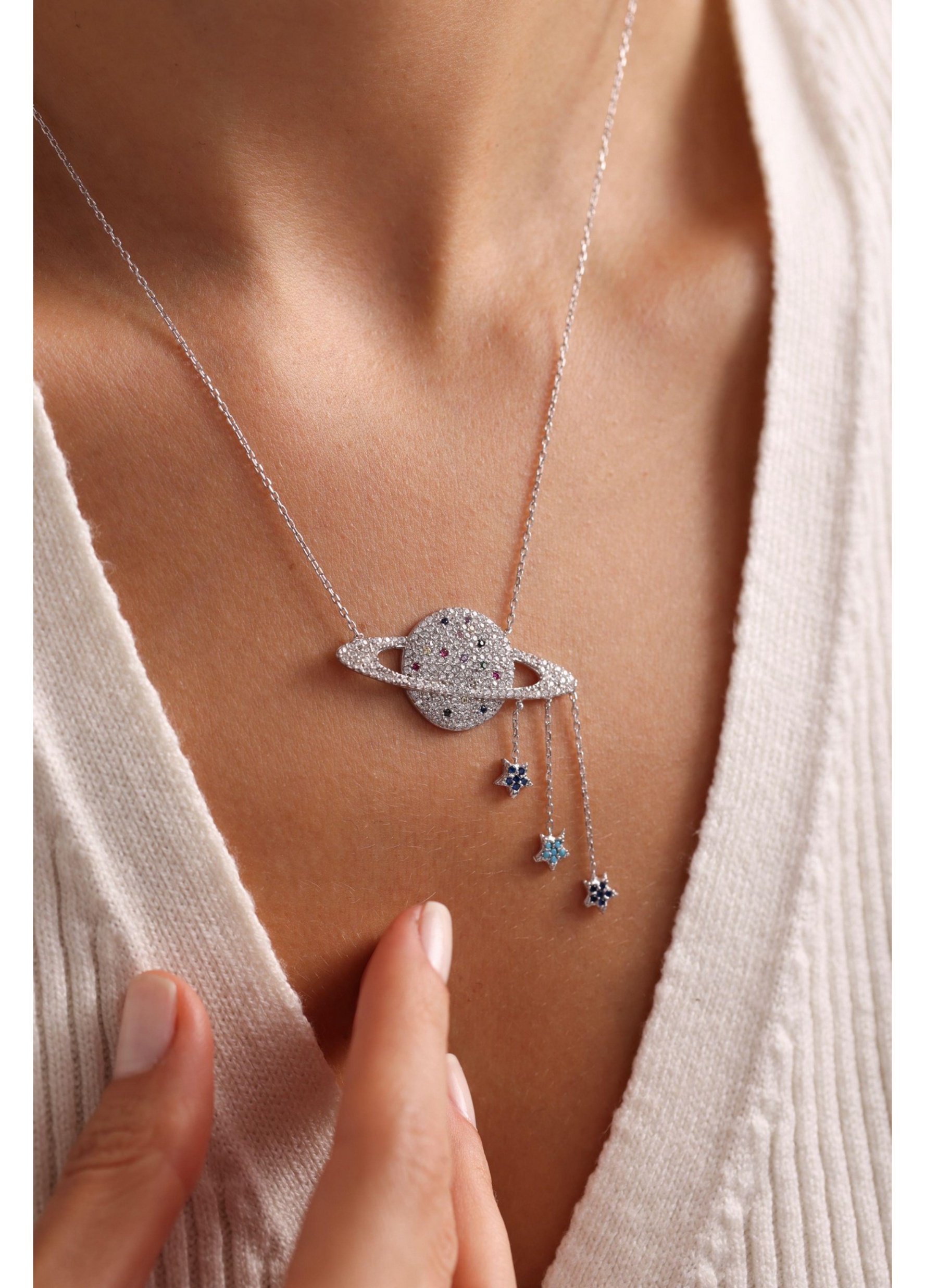 Jewels Shop Jewels Shop - Γυναικείο Ασημένιο Κολιέ Veronica