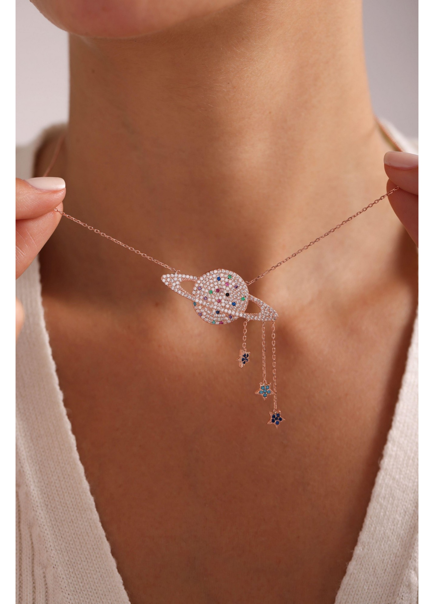 Jewels Shop Jewels Shop - Γυναικείο Ασημένιο Κολιέ Veronica