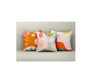 Cushion Cover Shop - Σετ Κάλυμμα Μαξιλαριού 3 τμχ Coverest Cushion Cover Shop