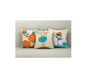 Cushion Cover Shop - Σετ Κάλυμμα Μαξιλαριού 3 τμχ Coverest Cushion Cover Shop
