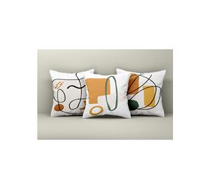 Cushion Cover Shop - Σετ Κάλυμμα Μαξιλαριού 3 τμχ Coverest Cushion Cover Shop