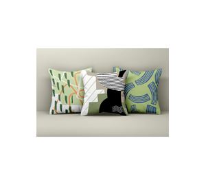 Cushion Cover Shop - Σετ Κάλυμμα Μαξιλαριού 3 τμχ Coverest Cushion Cover Shop