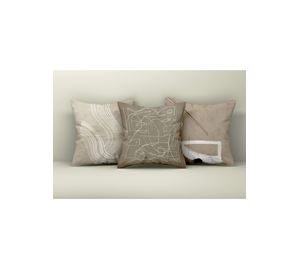 Cushion Cover Shop - Σετ Κάλυμμα Μαξιλαριού 3 τμχ Coverest Cushion Cover Shop