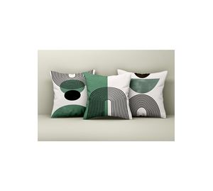 Cushion Cover Shop - Σετ Κάλυμμα Μαξιλαριού 3 τμχ Coverest Cushion Cover Shop