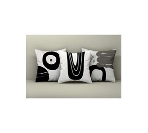 Cushion Cover Shop - Σετ Κάλυμμα Μαξιλαριού 3 τμχ Coverest Cushion Cover Shop