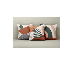 Cushion Cover Shop - Σετ Κάλυμμα Μαξιλαριού 3 τμχ Coverest Cushion Cover Shop