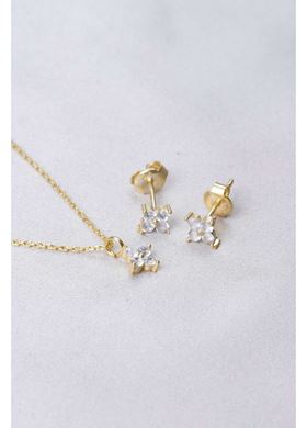 Γυναικείο Σετ Κοιλιέ & Σκουλαρίκια Ava Collection