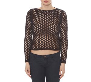 Stylish Bazaar - Γυναικεία Μπλούζα καφέ PLEASE