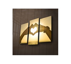 Home Deco - Διακοσμητικός Πίνακας Με LED Kalune Design Home Deco