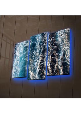 Διακοσμητικός Πίνακας Με LED Wallity