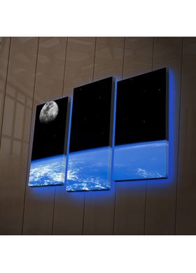 Διακοσμητικός Πίνακας Με LED Wallity