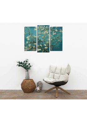 Σετ Πινακάς Καμβάς 3 τμχ Kalune Design