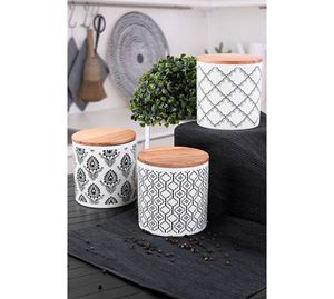 Kitchen Storage Boxes - Σετ Βάζακια 6 τμχ Heritage Kitchen Storage Boxes