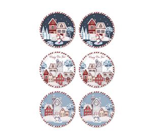 Kitchenware Shop - Σετ Σερβιρίσματος Κέικ (6 Τεμάχια) Heritage