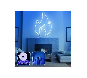 Neon Lighting Shop Neon Lighting Shop - Διακοσμητικός Φωτισμός Τοίχου Led Neon Graph