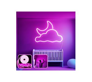 Neon Lighting Shop Neon Lighting Shop - Διακοσμητικός Φωτισμός Τοίχου Led Neon Graph