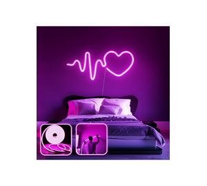 Neon Lighting Shop Neon Lighting Shop - Διακοσμητικός Φωτισμός Τοίχου Led Neon Graph