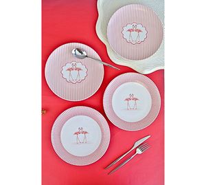 Kitchenware Shop - Σετ Πιάτα Γλυκού 4 τμχ Heritage