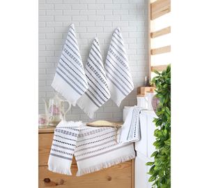 Bedding & Bathroom Shop Bedding & Bathroom Shop - Σετ Πετσέτες 40x60cm 6 τμχ Foutastic