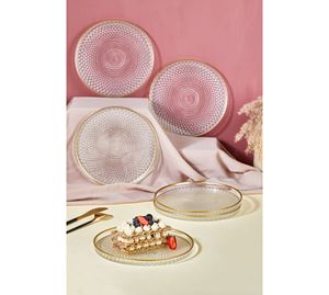 Kitchen Offers - Σετ Πιάτων Γλυκού 6 τμχ Hermia Kitchen Offers