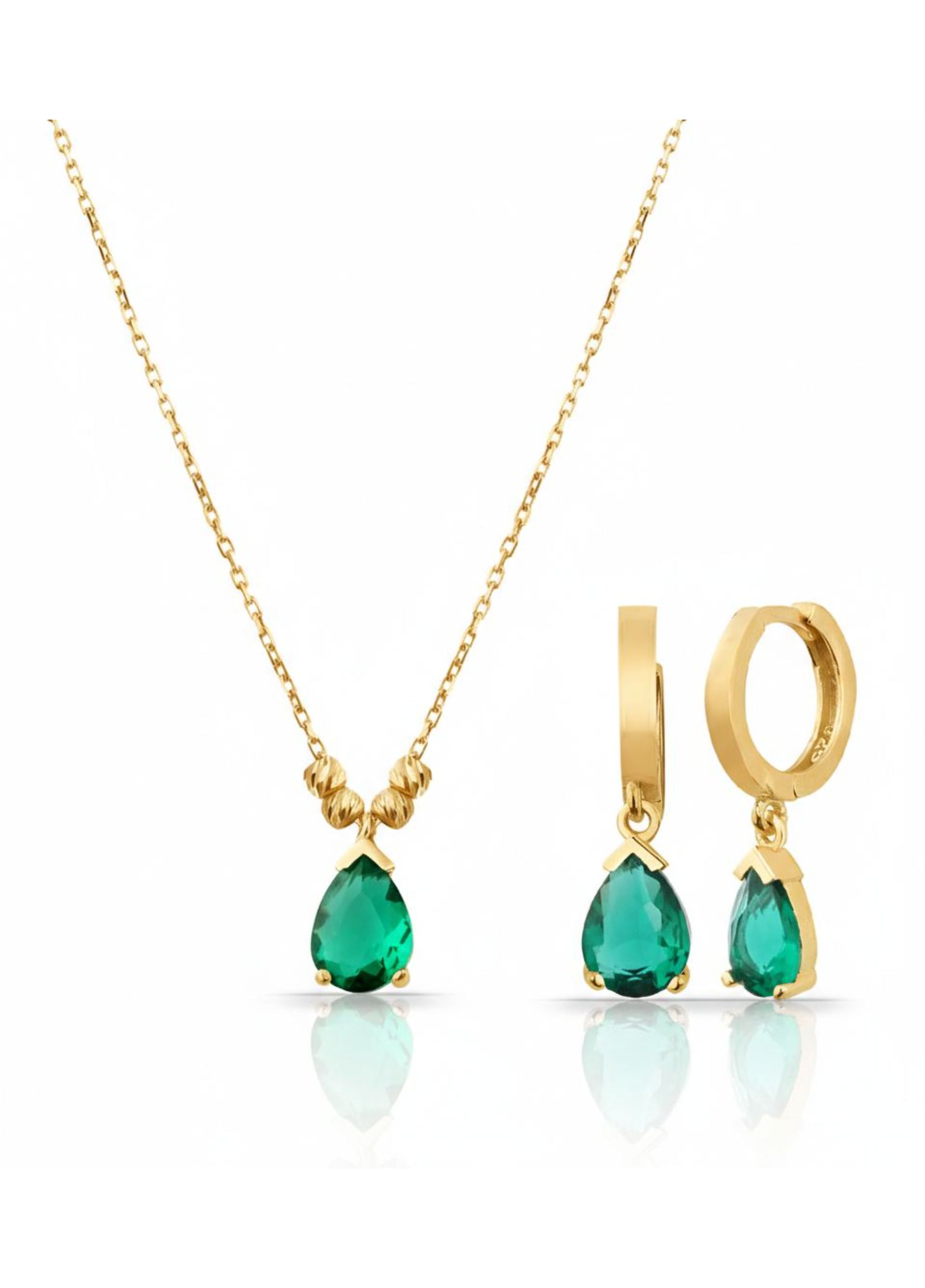 Jewels Shop - Γυναικείο Σετ Κολιέ - Σκουλαρίκι Celovia