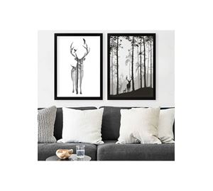 Wall Decoration - Σετ 2 τμχ Πίνακες Wallity Wall Decoration